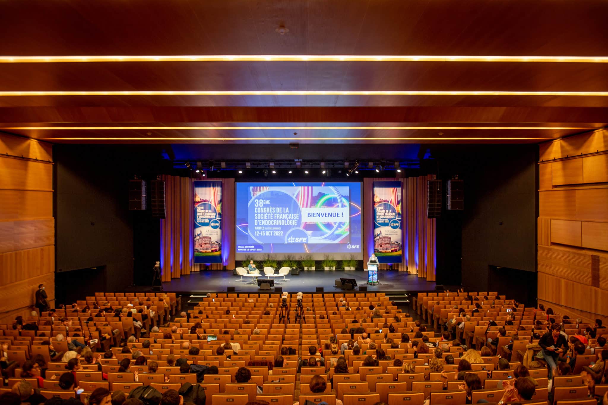 La Cité des Congrès de Nantes - congrès de la SFE dans l'auditorium 800